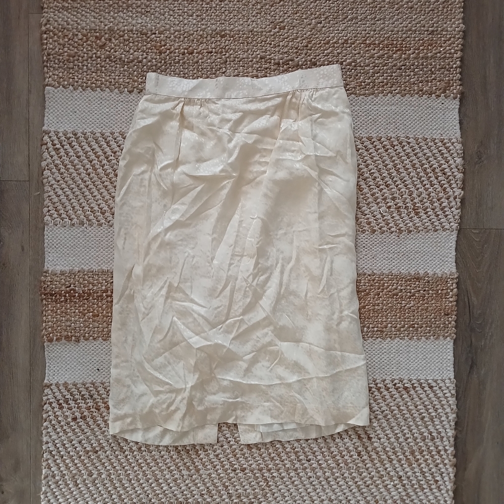 Silk skirt